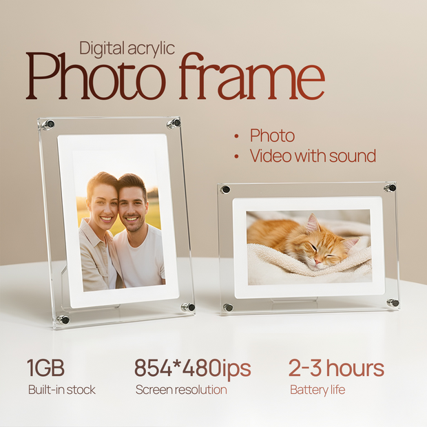 Digital Photo & Video Frame By Ruvier