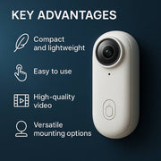 Action 4K Professional Body Camera By Ruvier