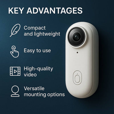 Action 4K Professional Body Camera By Ruvier