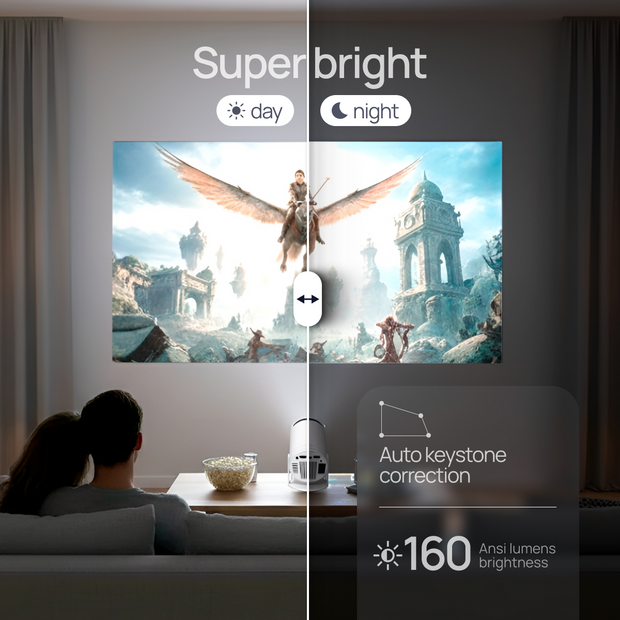 Portable Pro Projector By Ruvier