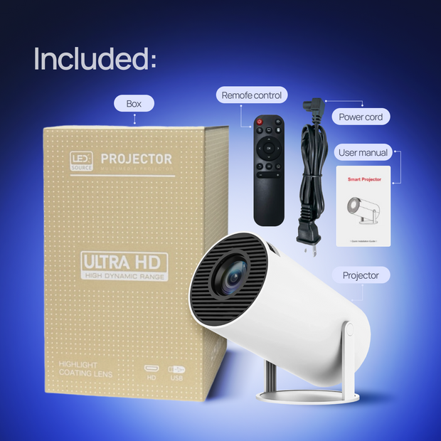 Portable Pro Projector By Ruvier